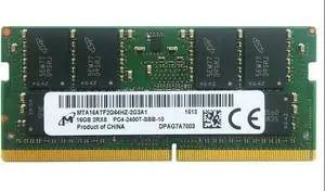 OIAGLH For 16G 2RX8 PC4 2400T DDR4 notebook MTA16ATF2G64HZ-2G3B1 16GB OIAGLH For 16G 2RX8 PC4 2400T DDR4 notebook MTA16ATF2G64HZ-2G3B1 16GB