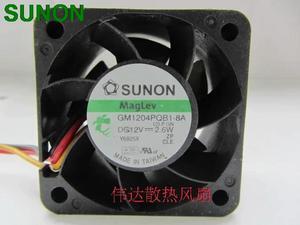 FOR 40MM FAN For GM1204PQB1-8A 4028 40*40*28 mm 12V 2.6W 3WIRE Server Inverter Cooling Fan