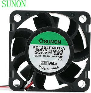 FOR For KD1204PQB1-A 40*40*28mm 40mm DC12V 2.8W 1U case server inverter cooling fan