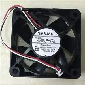 FOR For 2406RL-04W-S59 6CM 6015 12V 0.24A Projector axial cooling fan