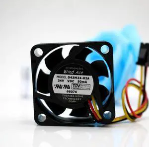 FOR Wind Ace for Frequency Converter G7 F7 Special Fan 24V 50mA D43M24-02A 01A 4015 Cooling Fans