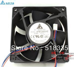 FOR AFB1248VHE 12038 12cm 1238 120*120*38mm 48V DC 0.27A 3-line bearing cooling fan