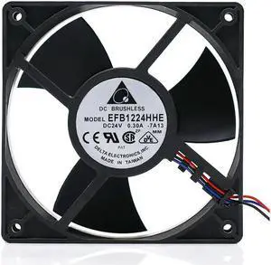 FOR 120mm DC 24V Server Cooling Fan,EFB1224HHE for 12038 12cm High Speed Air Volume Inverter Cooling Fan