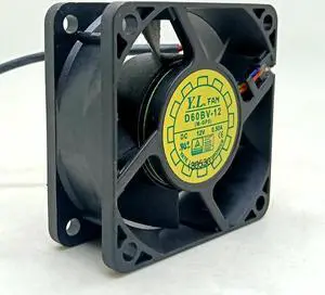 FOR 6025 12V Fan 6cm Computer Server CPU Cabinet Power Supply PWM Fan D60BV-12