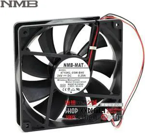 FOR For 4710KL-05W-B40 12025 24V 0.29A 12CM inverter fan