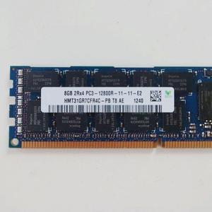 FOR 1 Pcs 8GB 8G 2RX4 PC3-12800R 1600MHZ HMT31GR7CFR4C-PB DDR3 Memory For RAM