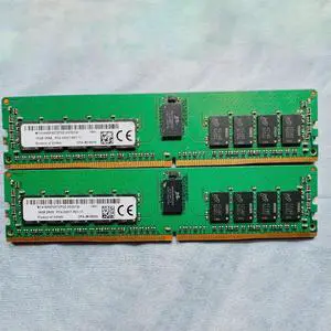 FOR 1 Pcs MTA18ASF2G72PDZ-2G3D1 For RAM 16G 16GB 2R×8 PC4-2400T 2400 DDR4 ECC Server Memory