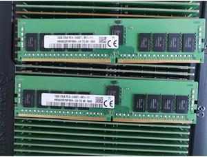 FOR 1 Pcs 16G 16GB For RAM 2RX8 PC4-2400T DDR4 ECC REG RDIMM HMA82GR7MFR8N-UH Memory