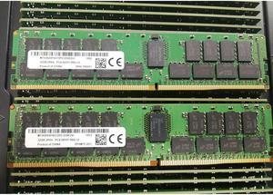 FOR 1 Pcs MTA36ASF4G72PZ-2G9E2 For RAM 32GB 2RX4 DDR4 2933 PC4-2933Y-RB2-12 32G ECC Server Memory