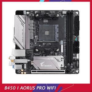 FOR For Desktop Motherboard B450 I PRO Socket AM4 Support 5600 5800X