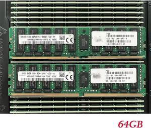 FOR 1 Pcs For 64G 4DRX4 PC4-2400T-LD1 DDR4 2400 ECC RDIMM HMAA8GL7AMR4N-UH Internal Memory