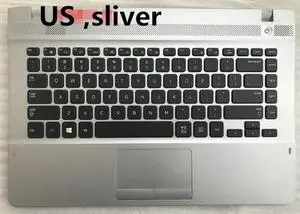 FOR US/Thailand /Korean /Latin laptop keyboard with touc ad palmrest for 270E4V 275E4V 300E4V 300E4E BA75-04629K