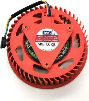 FOR BASA0725R2U 12V 75mm Video Card FOR Replacement 37mm 4Pin HD4870 HD4890 HD6850 HD6970 5970 5870 5850 5450 5650 4350