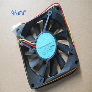 FOR 2PCS 8015 12V D08R-12TL 12B 8Cm Silence Cooling fan With 0.08A 80*80*15mm 3 Wires 3Pins For Case Power Supply