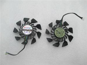 FOR T129215SU 95mm Video Card Single Fan Replacement 4 x 28mm 12V 0.50A 4Pin for GTX780 GTX780TI R9 280X 290 290X