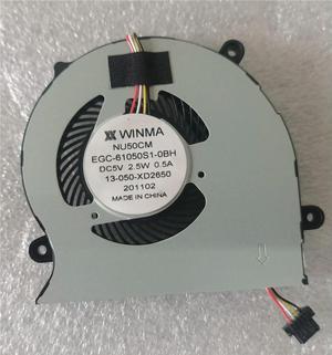 FOR WINMA NU50CM EGC-61050S1-0BH 5V 2.5W 13-050-XD2650 Cooler Fan