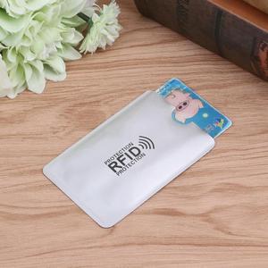 FOR Anti Scan RFID Sleeve Protector Credit ID Card Aluminum Foil Holder Anti-Scan Card Sleeve