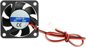 FOR DC 24V 0.10A 2-Pin 40x40x10mm PC Computer CPU System Brushless Cooling Fan 4010