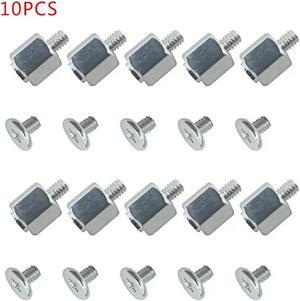 FOR 10 Set Tool Mounting Kits Stand Off Screw Hex Nut for PC Laptop M.2 SSD Motherboard