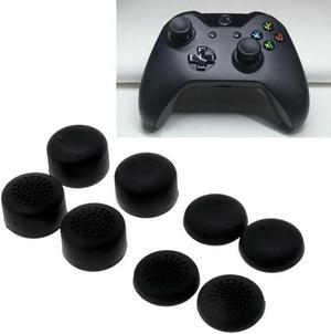 FOR 8Pcs Rubber Silicone Cap Thumbstick Thumb Stick Enhance Cover Case Skin Joystick Grip For