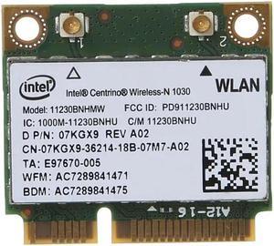 FOR Half Mini PCIe PCI-express WIFI WLAN BT compatible Card for N 1030 11230BNHMW