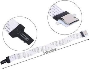 FOR TF micro SD male to TF micro SD FeMale (TF to TF)Flexible Memory Card Extension cable Ext Adapter reader reader Cord Linker