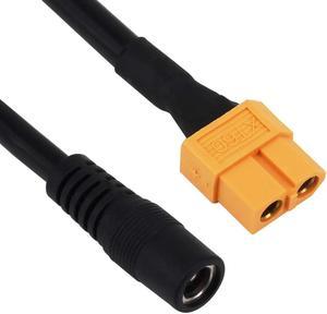 FOR XT60 XT-60 Female to Female DC 5.5mm X 2.5mm Jack Power Adapter Cable for FPV Monitor Power Dr Power Cord