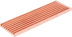 FOR Pure Copper Heatsink Cooler Heat Sink Conductive Adhesive for M.2 2280 PCI-E NVME SSD 2/3/4mm