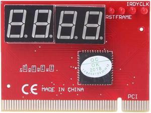 FOR Computer PCI POST Card Motherboard LED 4-Digit Diagnostic Test PC Analyzer