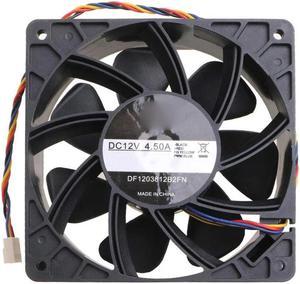 FOR DC Brushless Fan DF1203812B2FN 12CM Cooling 120mm DC12V 4.5 A Cooler Fan 120x120x38mm 4Pin Ball Bearing 7000r Powerful