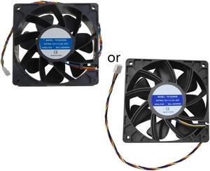 FOR 12x12x3.8cm Cooling Fan Replacement for YD12038HB High C 4 4 Wire Cooler