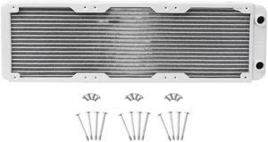 FOR 360mm Aluminum Computer Radiator Water Cooler 18 Tube CPU Heat Sink Exchanger