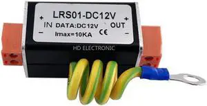 FOR 1PCS AC DC 12V Single Channel Power Protector Lighting Protection with 2Pin Connector