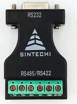 FOR DB9 RS232 to RS422 Converter Com adapter RS-232 to RS485 Integrated connector serial to 232-485/422 communication Full duplex