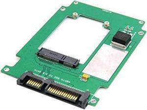 FOR 50mm mini PCI-E mSATA SSD to 2.5 SATA 22pin Hard Disk Converter Adapter PCBA