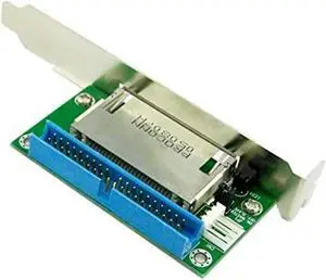 FOR 40Pin ATA IDE to Flash CF Adapter Converter with PCI Bracket Back Panel