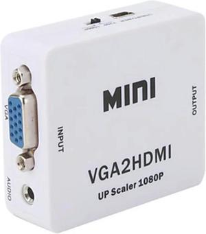 FOR Mini HD 1080P Audio VGA To HDMI HD HDTV Video Converter Box Adapter With HDMI Cable For PC Laptop to HDTV Projector