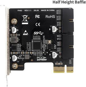 FOR Add Powerful Connectivity to Your Desktop with PCIE TO Dual 19pin/20pin CARD