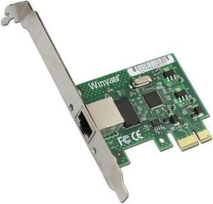 FOR WY1000T1 PCI-E X1 10/100/1000M RJ45 Ethernet Network Card Server Adapter Nic For 82574L EXPI9301CT/9301CT