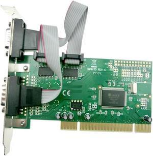 FOR PCI Serial Port Card PCI To 2 Ports RS232 COM Converter Card