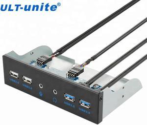 FOR Computer Case USB 2.0 USB 3.0 HD Audio Custom USB Front Panel 5.25 hub computer