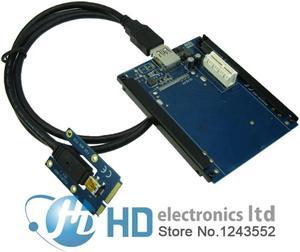 FOR Mini PCIe To PCI-e slots adapter PCI express 1x card supports Sound Card Network card graphics card