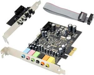 FOR PCIe 7.1 Channel Sound card CM8828 + CM9882A with SPDIF Bracket PCIe 7.1CH Analog&Digital stereo sound card