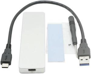 FOR USB3.1 Type-C to M. 2 NVME PCIE SSD Enclosure PCI-E protocols Mobile Hard Disk Box JMS583 Aluminium Heat dissipation