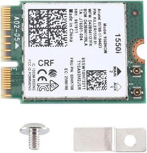 FOR 1550I Wifi Card Dual Band 1730Mbps 9560NGW NGFF Key E Wifi Adapter 9560AC 802.11Ac BT 5.0 Laptop For Ws 10