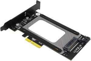 FOR PCI-E 3.0 4X To U.2 SFF-8639 Adapter Pcie U.2 SSD To PCI-E Card Support U.2 SSD 2.5Inch SATA SSD To PCI-E X4 Riser Card