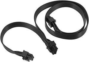 FOR 8-Pin Male To Dual 8Pin (6 + 2) Male PCI-E Video Graphics Card Power Cord Gpu Power Extension Cable Splitter For Btc