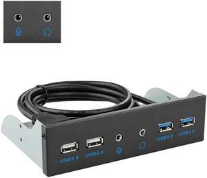 FOR USB 3.0 Front Panel Hub Optical Drive 5.25 Inch Panel Computer Expansion Board 6 Ports Support USB 3.0 USB 2.0