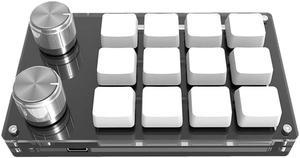 FOR 12-Key+2-Knob Custom Keypad 12-Key OSU Gaming Mini One-Handed Mechanical Keyboard Support Hot Swap