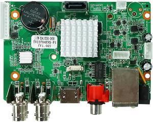 FOR 4CH XVR DVR Motherboard STVI Coaxial Audio TVI/AHD/DVR/NVR/CVI TVB3704ENS-F1 Surveillance Camera Motherboard